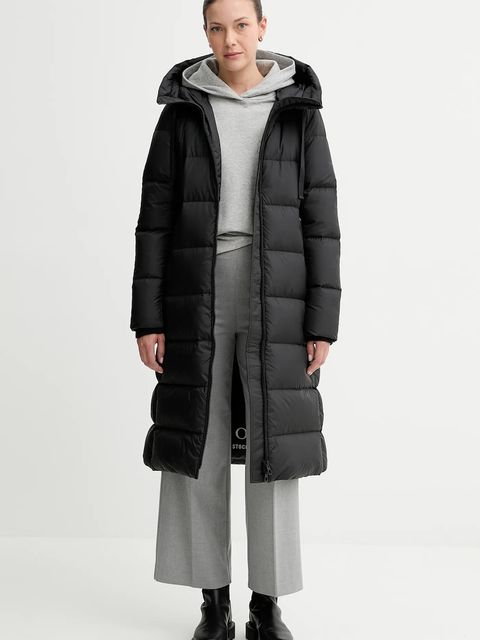 Marc O'Polo bluza damska kolor szary z kapturem melanżowa 5000007272 - zdjęcie produktu nr 2