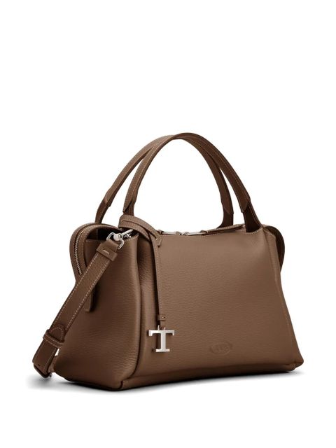 Tod's logo zip tote bag - Brown - zdjęcie produktu nr 2