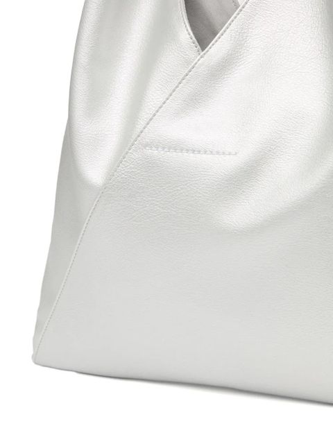 MM6 Maison Margiela Japanese triangular tote bag - Silver