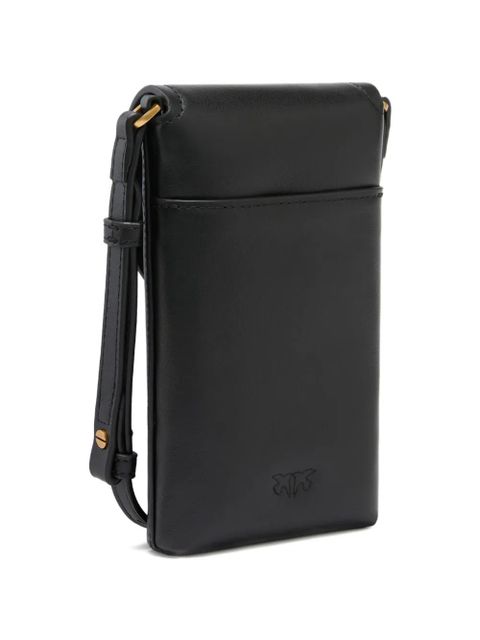 PINKO lettering-detail shoulder bag - Black - zdjęcie produktu nr 2