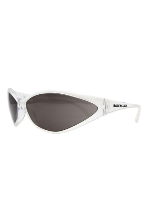 Balenciaga 90's oval-frame sunglasses - White - zdjęcie produktu nr 2