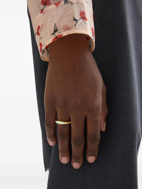 Jil Sander engraved ring - Gold - zdjęcie produktu nr 2