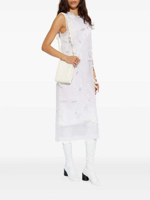 Jil Sander silk dress - White