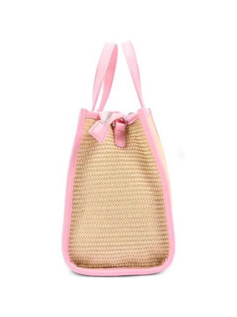 MC2 Saint Barth embroidery top handle bag - Neutrals