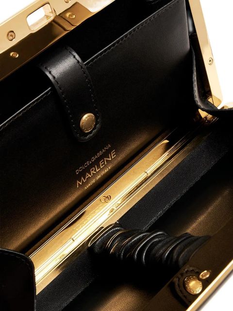 Dolce & Gabbana medium Marlene chain-strap clutch - Brown - zdjęcie produktu nr 2