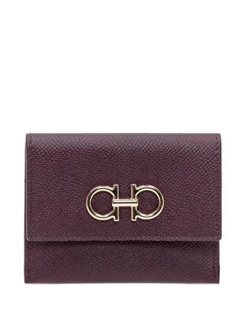 Ferragamo logo-plaque wallet - Purple - zdjęcie produktu nr 1