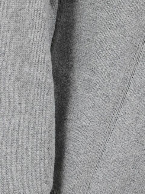 Jil Sander asymmetrical sweater - Grey
