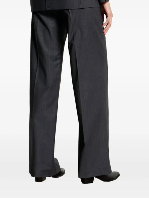 Ba&Sh pinstriped trousers - Black