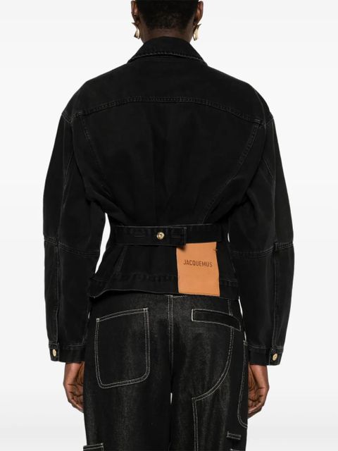 Jacquemus La veste de-Nîmes denim jacket - Black