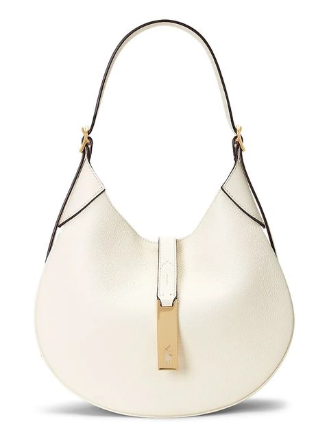 Polo Ralph Lauren torebka skórzana - zdjęcie produktu nr 1