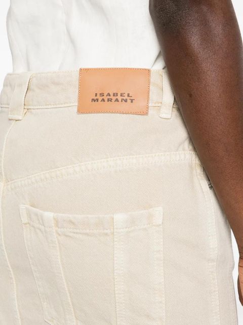 MARANT ÉTOILE Juana mini skirt - Neutrals