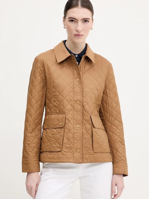 Tommy Hilfiger kurtka kolor brązowy przejściowa WW0WW45641 - zdjęcie produktu nr 1