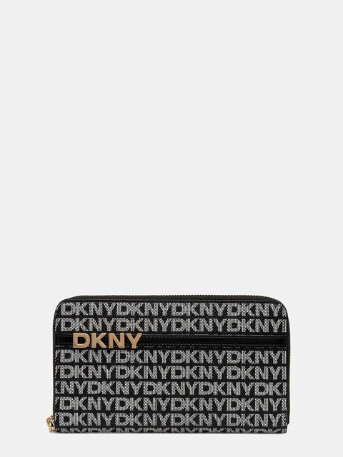 Dkny portfel damski kolor czarny R5215M28 - zdjęcie produktu nr 1