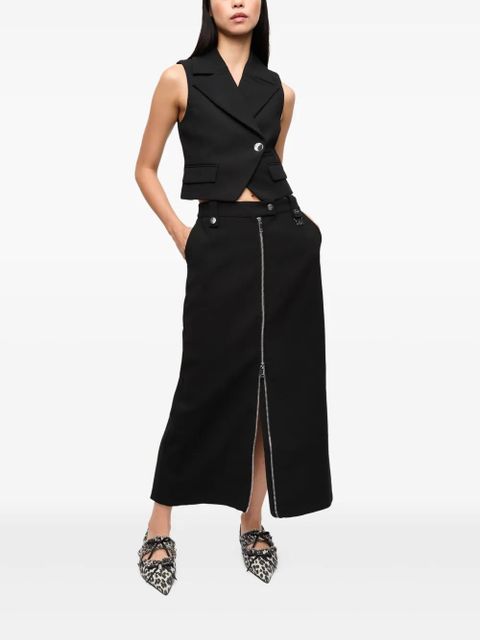 GANNI double-breasted waistcoat - Black - zdjęcie produktu nr 2