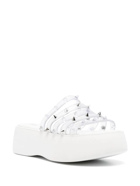 Jean Paul Gaultier x Melissa Becky Punk Love slides - White - zdjęcie produktu nr 2