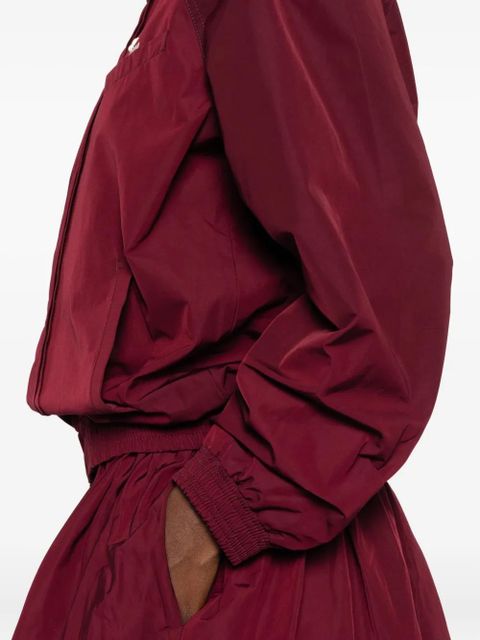 SHUSHU/TONG logo-detail track jacket - Red