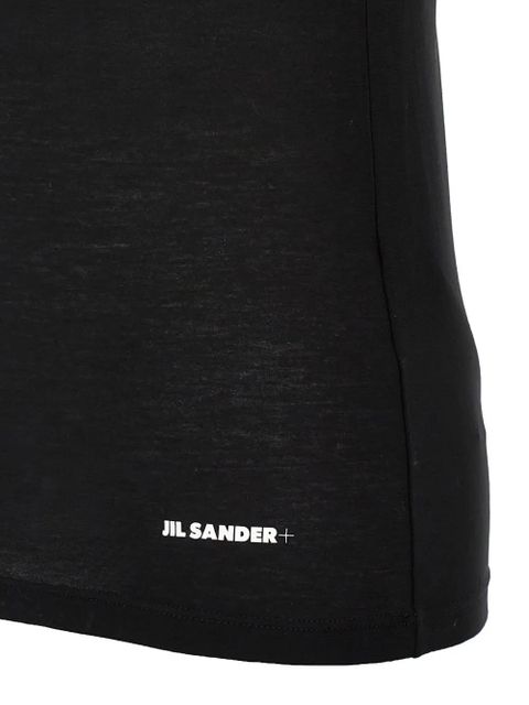Jil Sander scoop-neck tank top - Black