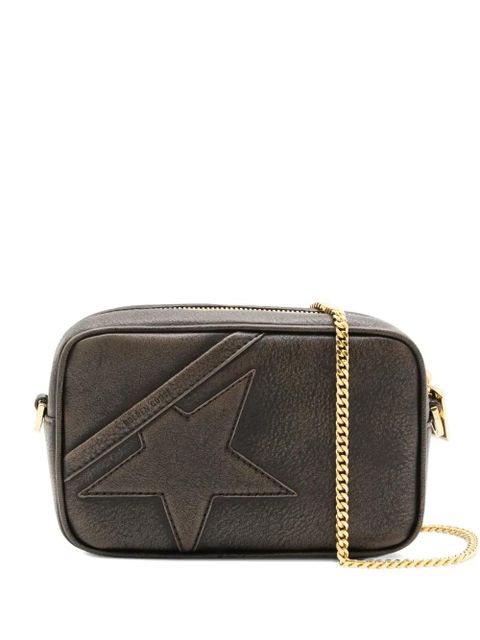Golden Goose mini star-appliqué cross body bag - Brown - zdjęcie produktu nr 1