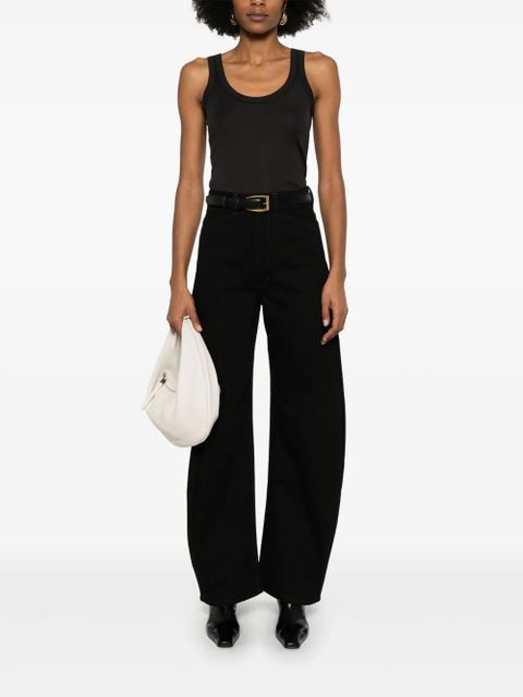 LEMAIRE high-waisted curved jeans - Black - zdjęcie produktu nr 2