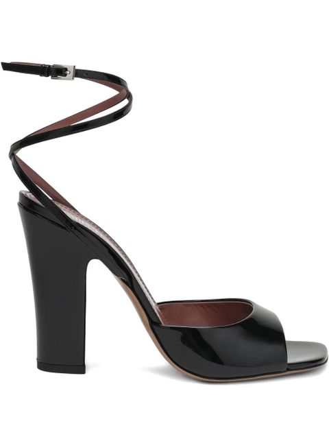 Paris Texas 100mm Lara heeled sandals - Black - zdjęcie produktu nr 1