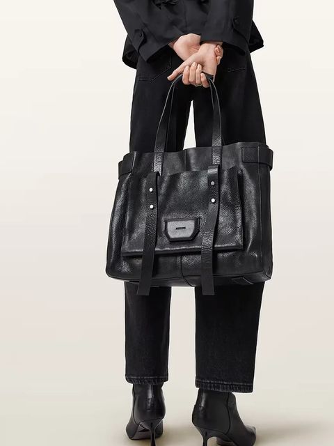 AllSaints torebka skórzana URSA