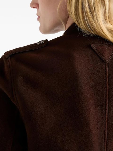 Prada suede jacket - Brown