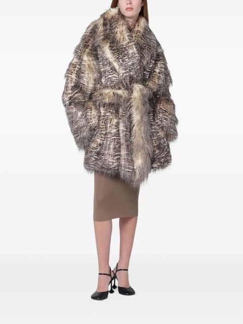 ENTIRE STUDIOS ribbed-knit pencil skirt - Brown - zdjęcie produktu nr 2