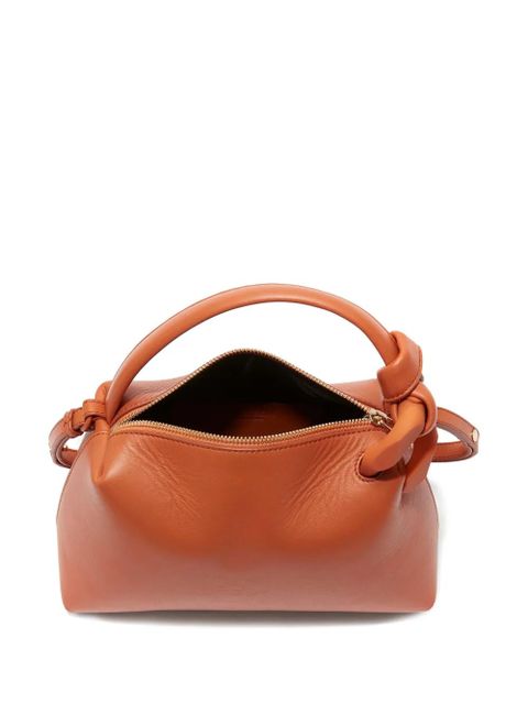 JW Anderson small Corner leather crossbody bag - Brown - zdjęcie produktu nr 2