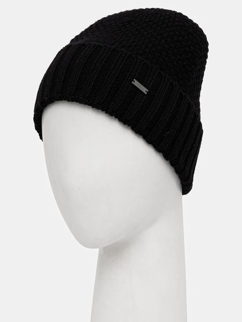 Armani Exchange czapka wełniana kolor czarny XW001499 AF16604 - zdjęcie produktu nr 2