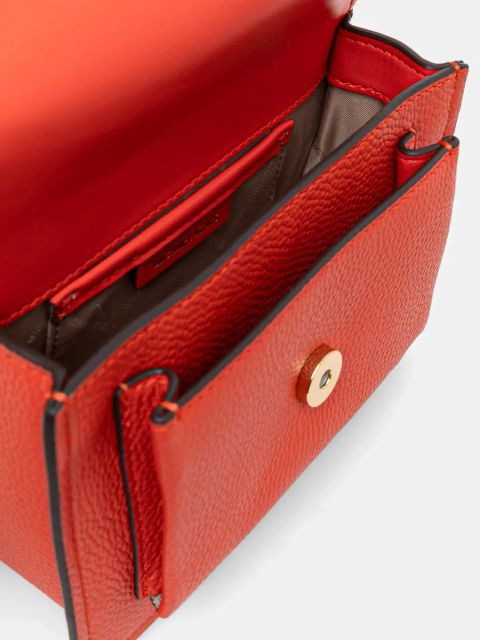 MICHAEL Michael Kors torebka skórzana kolor czerwony 32T4GC7C1T