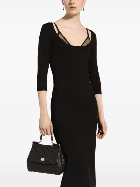 Dolce & Gabbana Sicily quilted handbag - Black