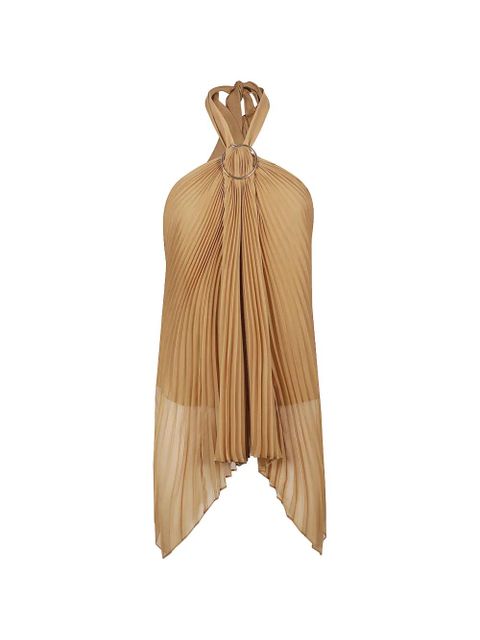 Max Mara ring-detail top - Neutrals - zdjęcie produktu nr 1