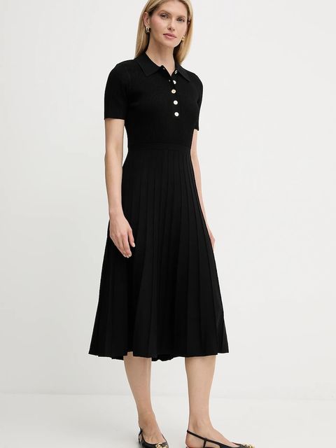 MICHAEL Michael Kors sukienka kolor czarny mini rozkloszowana MT5834F33D - zdjęcie produktu nr 2