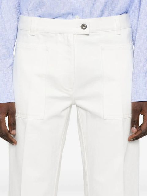 Ferragamo straight-leg jeans - White