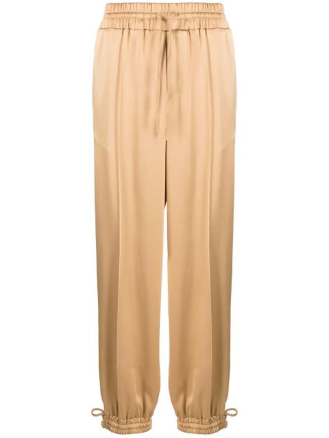 Jil Sander satin track pants - Neutrals - zdjęcie produktu nr 1