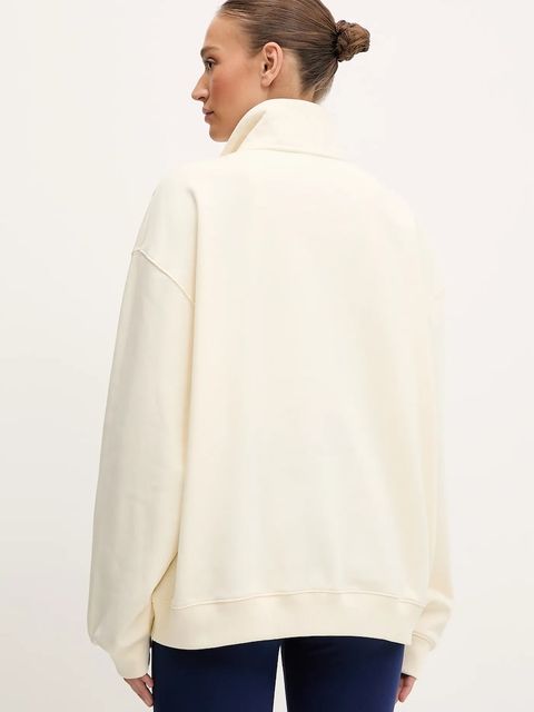 adidas Originals bluza Essentials damska kolor beżowy gładka JY3554 - zdjęcie produktu nr 2