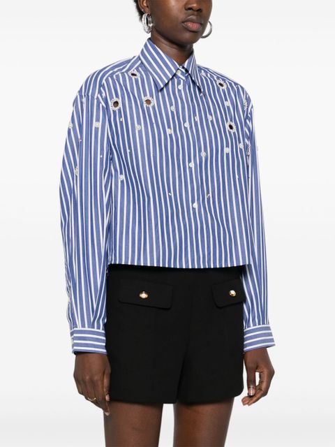 SANDRO striped shirt - Blue