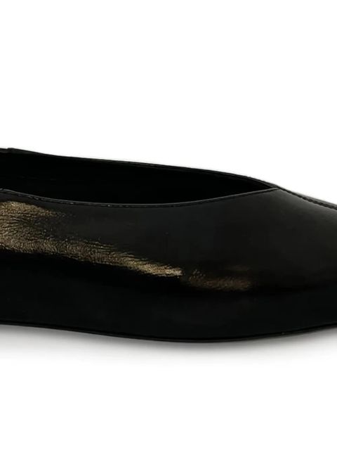 Saint Laurent Nour pointed-toe leather mules - Black - zdjęcie produktu nr 2