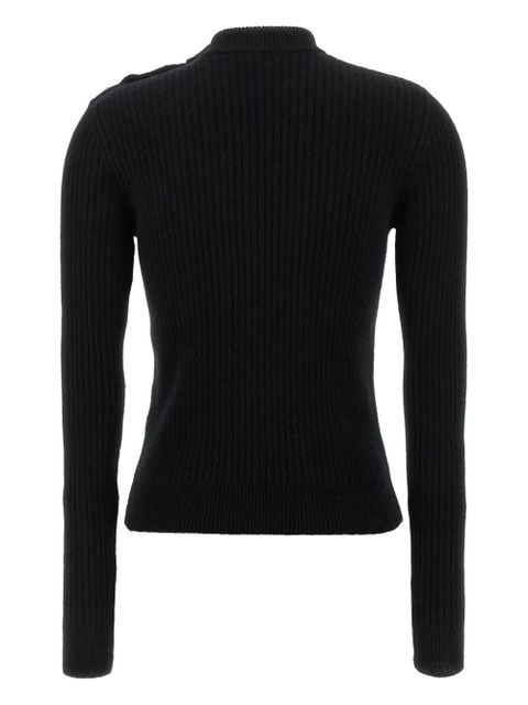 Balmain ribbed embellished sweater - Black - zdjęcie produktu nr 2