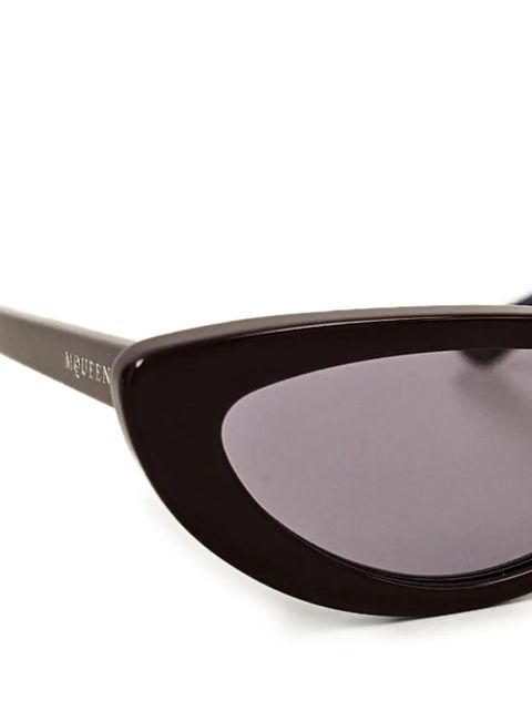 Alexander McQueen cat-eye sunglasses - Black - zdjęcie produktu nr 2