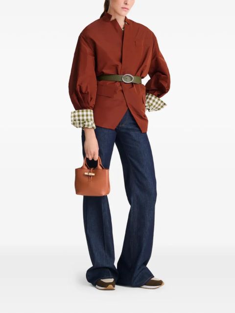 Longchamp mini XS Le Roseau handbag - Brown - zdjęcie produktu nr 2