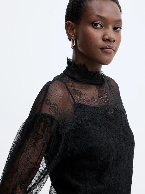 Twinset bluzka damska kolor czarny gładka 252TT2264