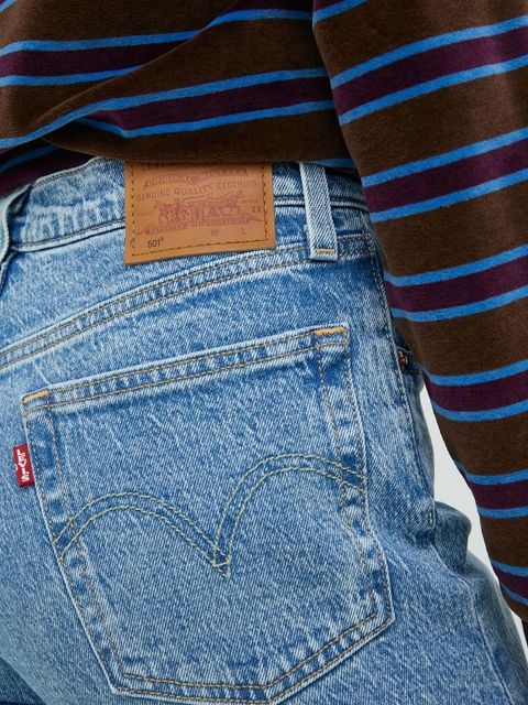 Levi's jeansy 501® JEANS FOR WOMEN damskie high waist