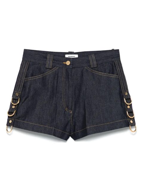SANDRO denim shorts - Blue - zdjęcie produktu nr 1