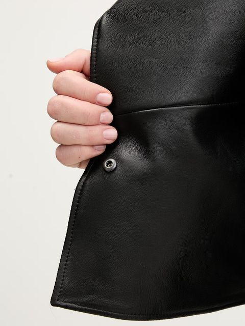 HUGO kurtka skórzana Lanitte