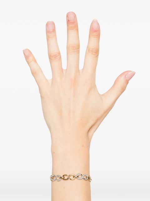 Swarovski Dextera crystal-detail bracelet - Gold - zdjęcie produktu nr 2