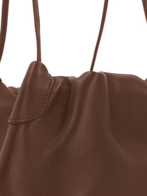 Loro Piana leather bucket bag - Brown