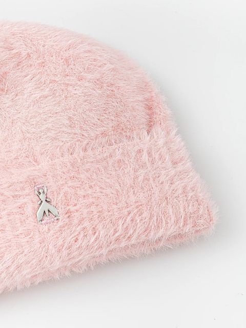 Patrizia Pepe czapka kolor różowy 2F0117 K2UB