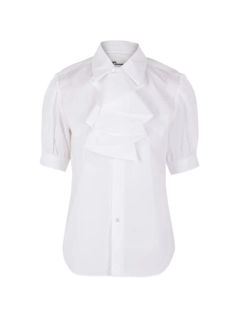 Comme Des Garçons ruffled shirt - White - zdjęcie produktu nr 1