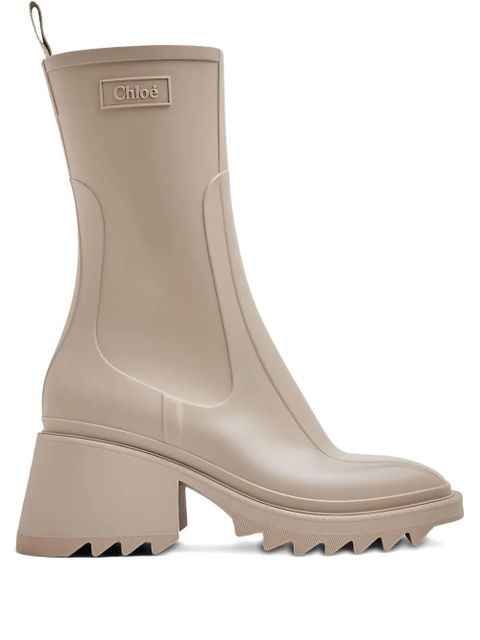 Chloé 70mm Betty rain boots - Neutrals - zdjęcie produktu nr 1